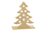 Arbre de Noël Tlh Alu/Ht Nat/Gd L - (36242)